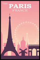 Paris Skyline - Walljar