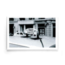 Paris taxi poster