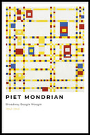 Piet Mondriaan - Broadway Boogie Woogie - Walljar