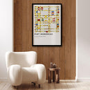 Piet Mondriaan - Broadway Boogie Woogie - Walljar