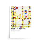 Piet Mondriaan - Broadway Boogie Woogie - Walljar