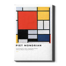 Piet Mondriaan - Kleurencompositie - Walljar