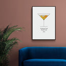 Pornstar Martini Cocktail poster - Walljar