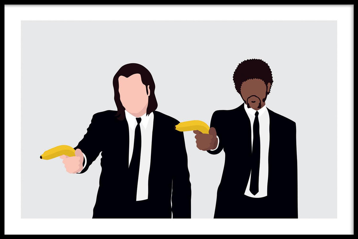 Pulp Fiction Minimalistische Poster Pulp Fiction Minimalist Movie