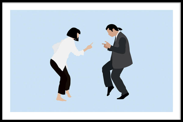 Pulp fiction poster