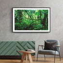 Tropische wanddecoratie