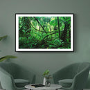 Tropische wanddecoratie