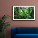 Tropische wanddecoratie