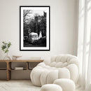 Retro car in Amsterdam - Walljar