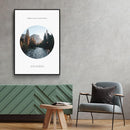 Landschap poster