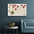 Rode Parasols - Walljar