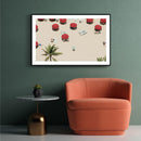 Rode Parasols - Walljar