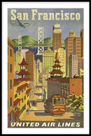 San Fransisco United Air Lines - Walljar