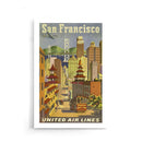 San Fransisco United Air Lines - Walljar