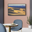 Woestijn gebergte poster