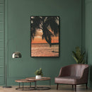 Tropische wanddecoratie