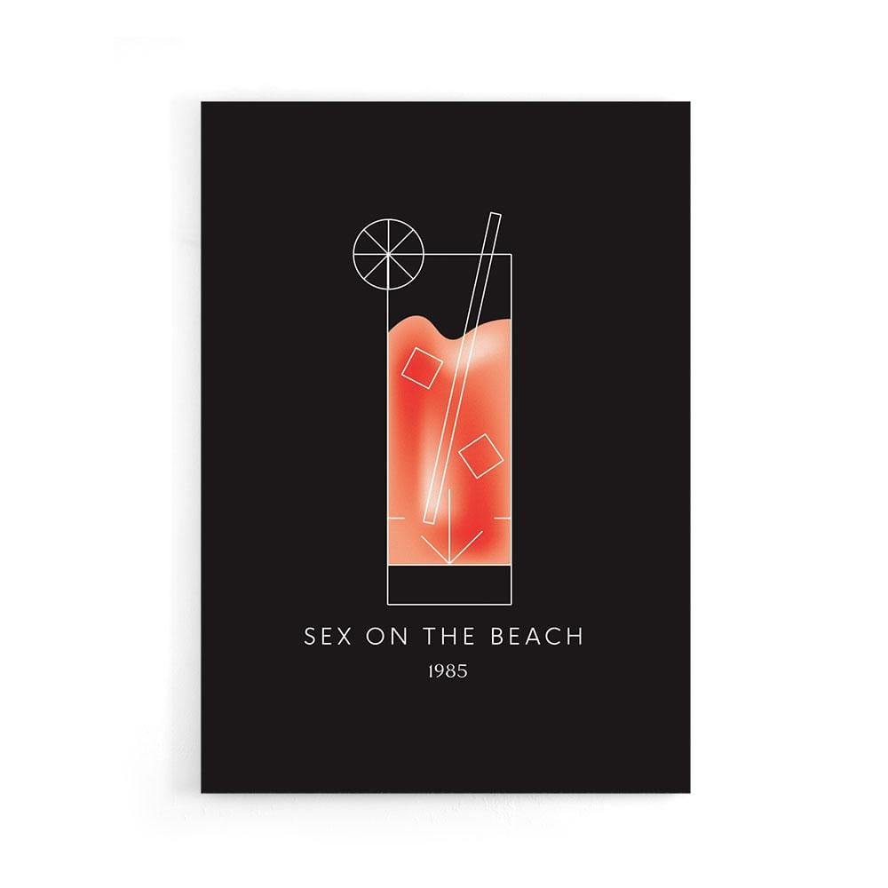 Affiche de cuisine de Sex On The Beach Cocktail commander en ligne |