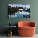 Gebergte zeekust poster