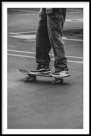 Zwart wit poster