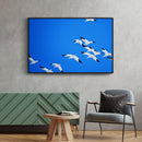 Sneeuwganzen poster - Walljar