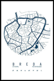 Stadskaart Breda