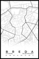 Stadskaart Breda
