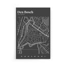 Stadskaart Den Bosch Centrum III poster