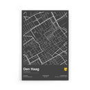 Stadskaart Den Haag Centrum II poster