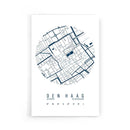 Stadskaart Den Haag Centrum IV poster