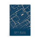 Stadskaart Den Haag Centrum VI poster
