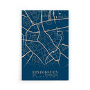 Stadskaart Eindhoven Centrum VI op poster