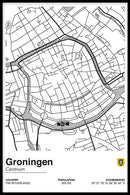 Stadskaart Groningen