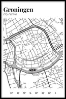 Stadskaart Groningen