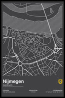 Stadskaart Nijmegen