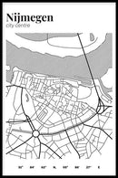 Stadskaart Nijmegen