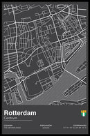 Stadskaart Rotterdam