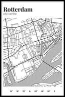 Stadskaart Rotterdam