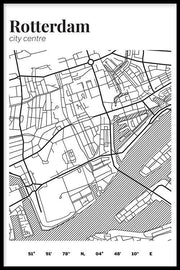 Stadskaart Rotterdam