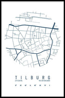 Stadskaart Tilburg