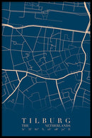 Stadskaart Tilburg