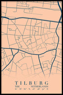 Stadskaart Tilburg