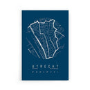 Stadskaart Utrecht Centrum IV poster