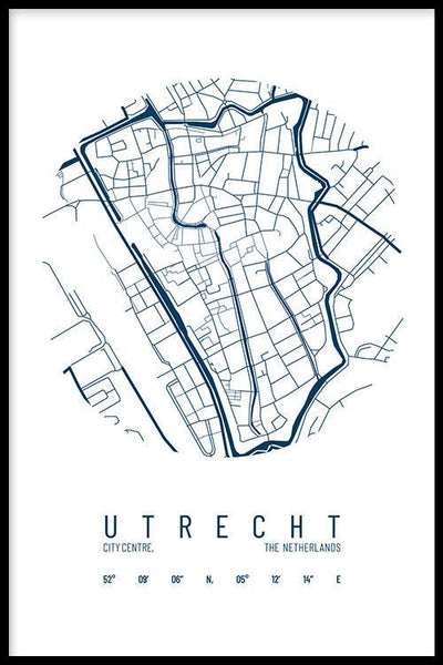 Stadskaart Utrecht