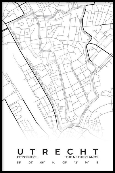 Stadskaart Utrecht