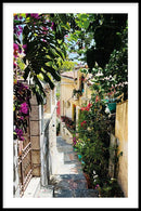 Stairs Of Flowers - Walljar