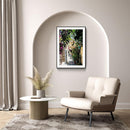 Stairs Of Flowers - Walljar