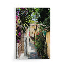 Stairs Of Flowers - Walljar