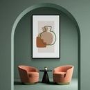 Abstracte schilderij