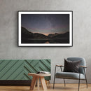 Nacht landschap poster