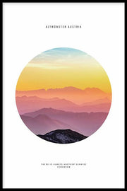 Landschap poster